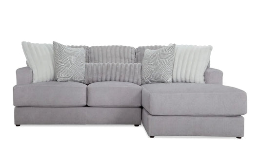 Sofia Gray Chaise Sectional