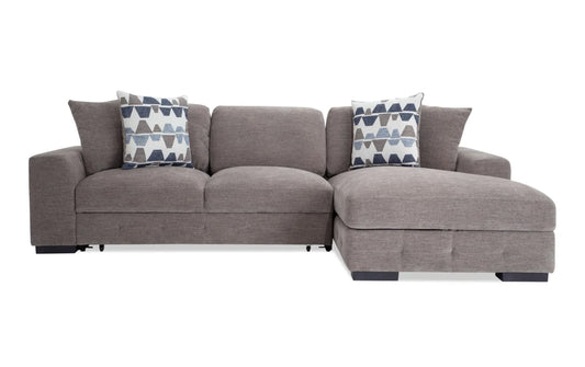 Playground Gray Chaise Sectional