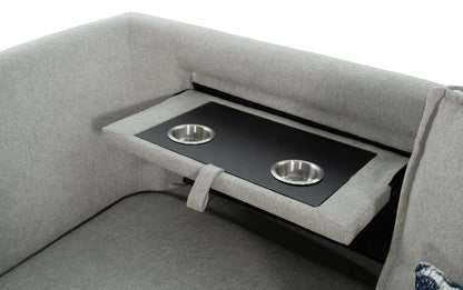 Playmax Double Strorage Sectional with USB & USB-C Port