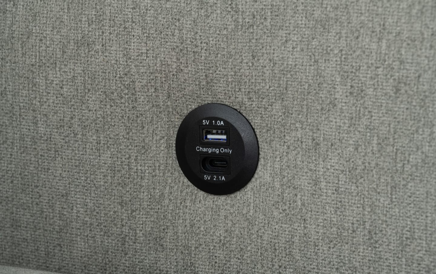 Playmax Double Strorage Sectional with USB & USB-C Port