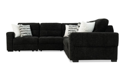 Slider Bob Black Power Sliding Sectional