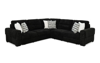 Slider Bob Black Power Sliding Sectional