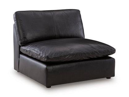 Emilia 5-Piece Leather Modular Sectional