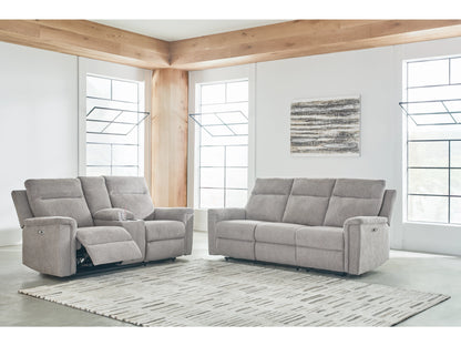 Barnsana Power Recline Sofa and Loveseat