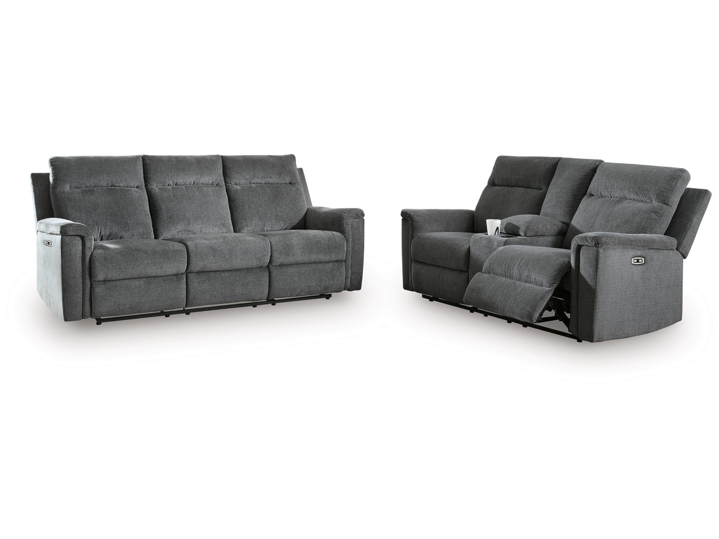 Barnsana Power Recline Sofa and Loveseat