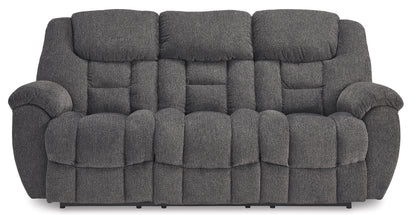 Foreside Manual Reclining Sofa and Loveseat