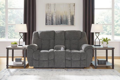 Foreside Manual Reclining Sofa and Loveseat
