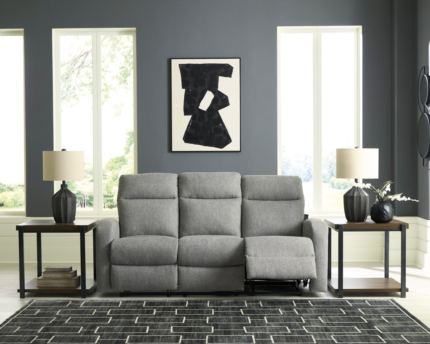 Gauntlet Manual Reclining Sofa and Loveseat