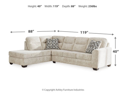 Lonoke 2-Piece Sectional with Chaise