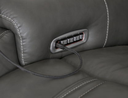 5Z - Pittson 6-Piece Power Reclining Sectional