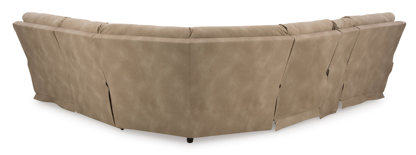 Next-Gen Durapella 6-Piece Power Reclining Sectional