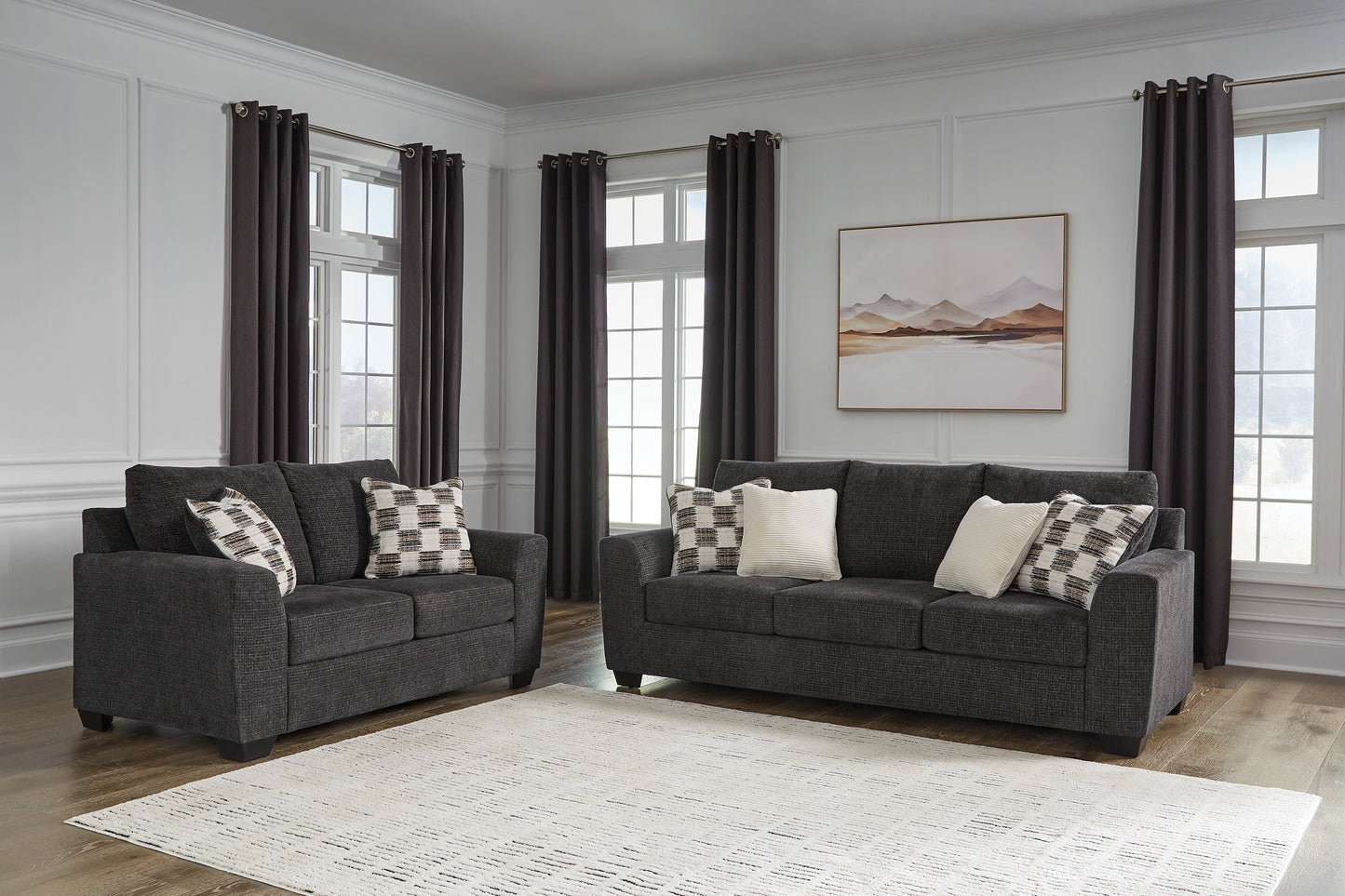 Oreo Loveseat and Sofa