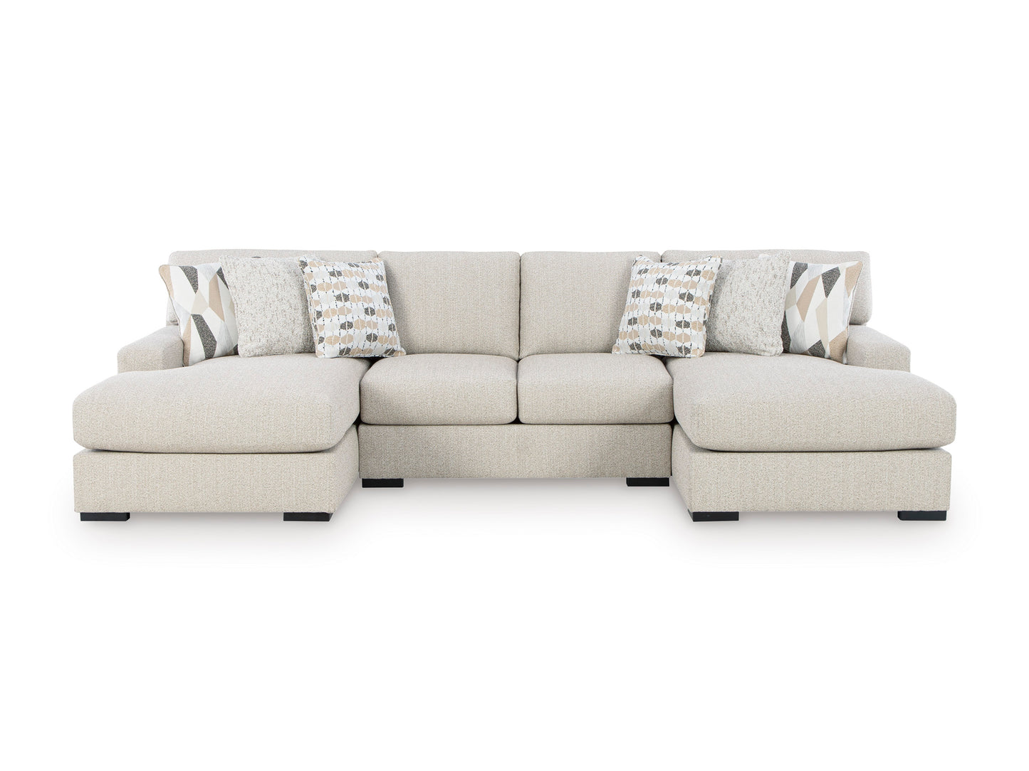 Laurelgrove 3-Piece Double Chaise Sectional