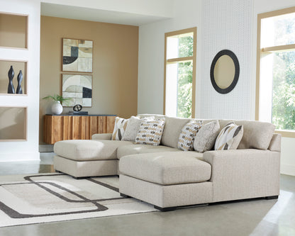 Laurelgrove 3-Piece Double Chaise Sectional