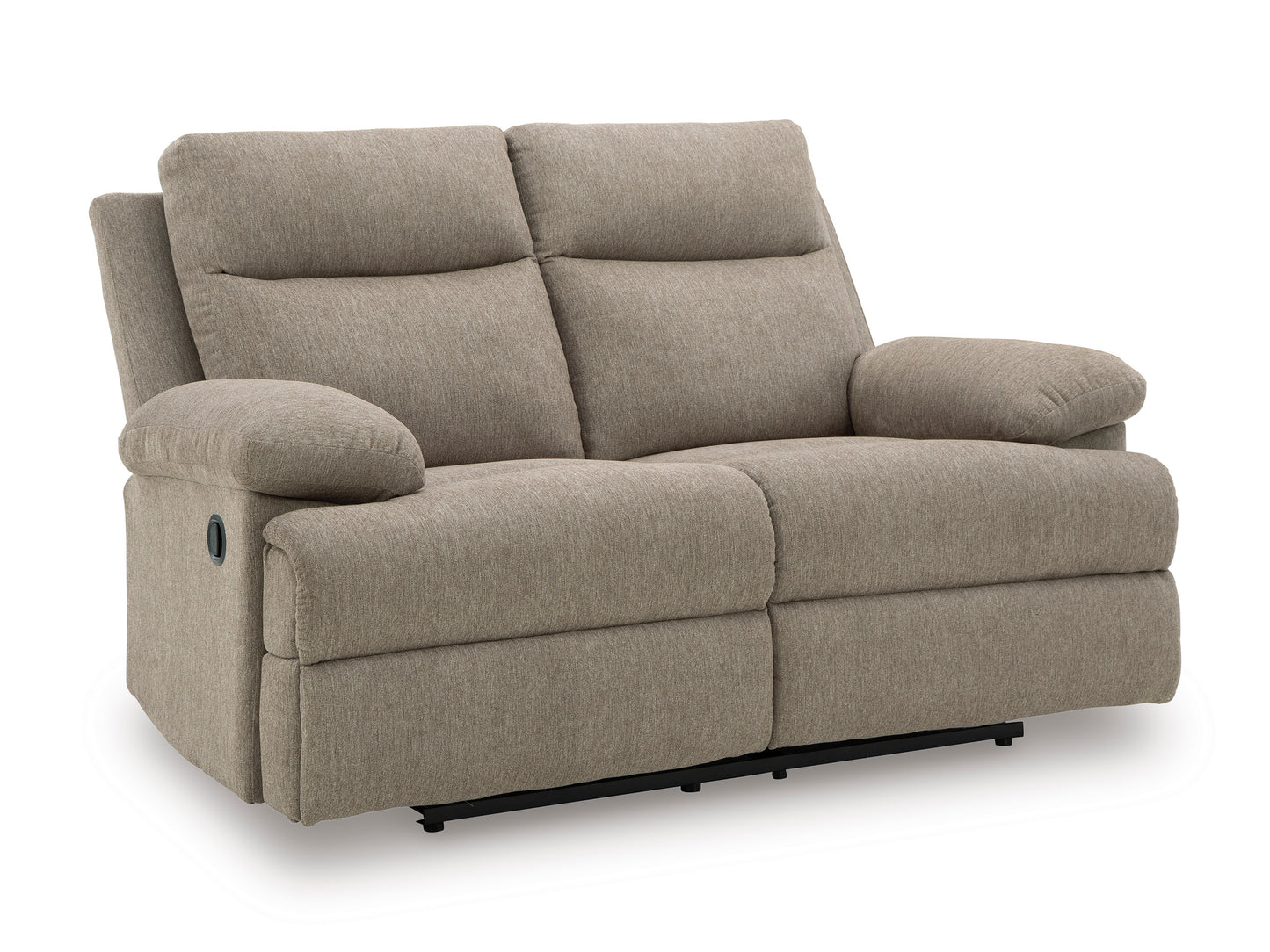 Side-Swipe Manual Reclining Sofa and Loveseat