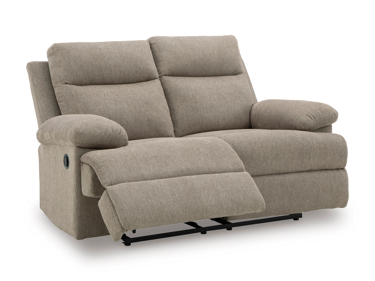 Side-Swipe Manual Reclining Sofa and Loveseat