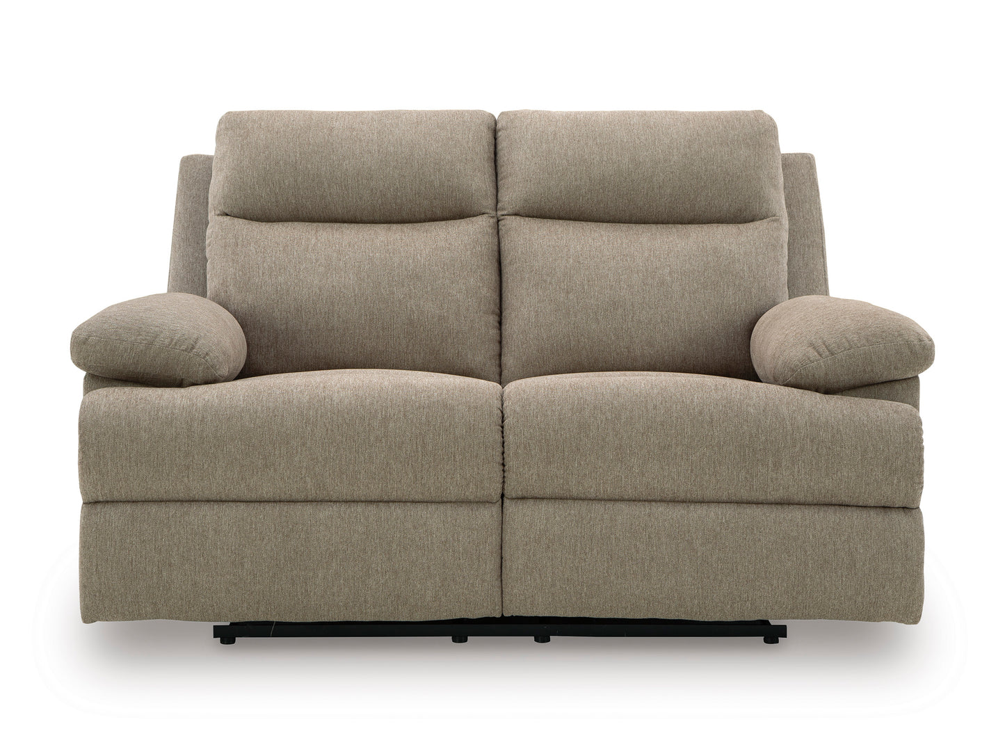 Side-Swipe Manual Reclining Sofa and Loveseat