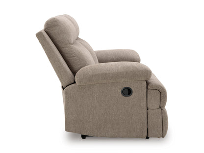 Side-Swipe Manual Reclining Sofa and Loveseat