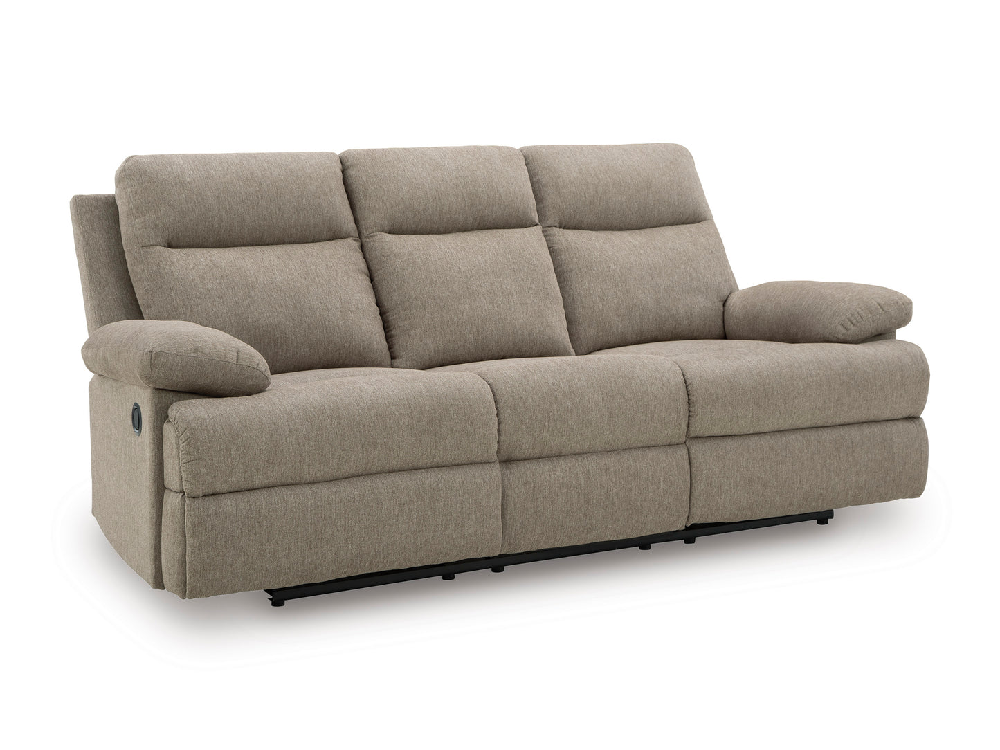 Side-Swipe Manual Reclining Sofa and Loveseat