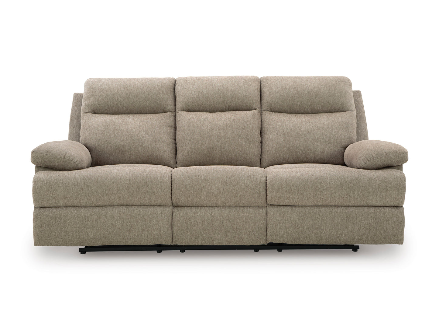Side-Swipe Manual Reclining Sofa and Loveseat
