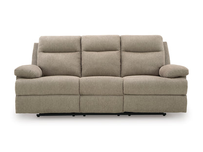 Side-Swipe Manual Reclining Sofa and Loveseat