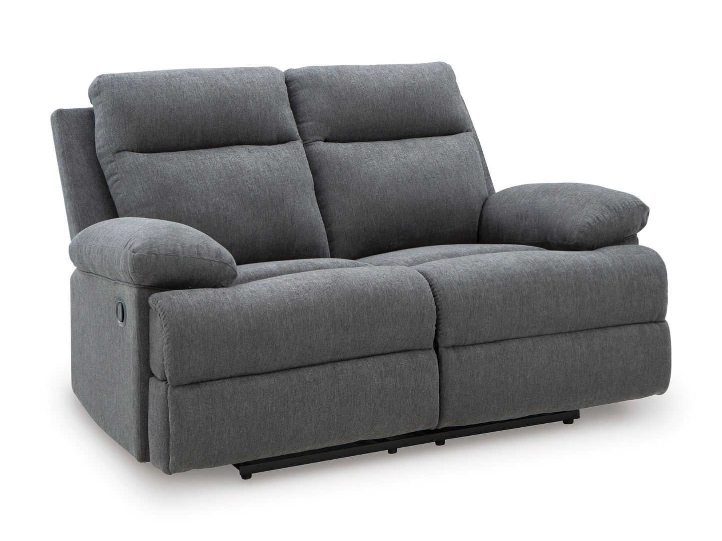 Side-Swipe Manual Reclining Sofa and Loveseat