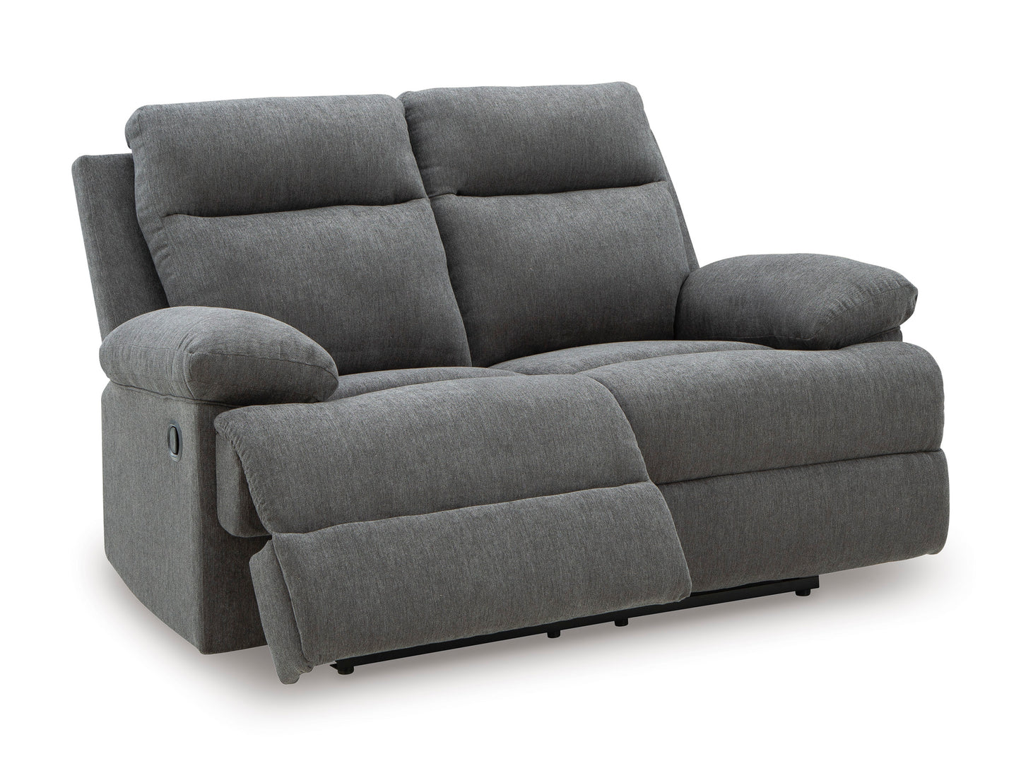 Side-Swipe Manual Reclining Sofa and Loveseat
