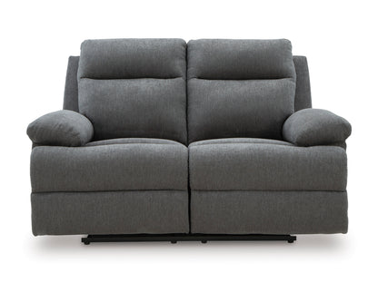 Side-Swipe Manual Reclining Sofa and Loveseat