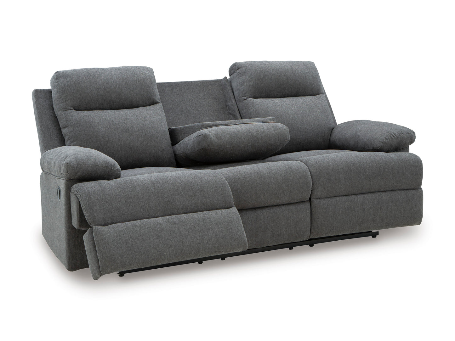 Side-Swipe Manual Reclining Sofa and Loveseat