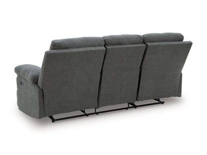 Side-Swipe Manual Reclining Sofa and Loveseat