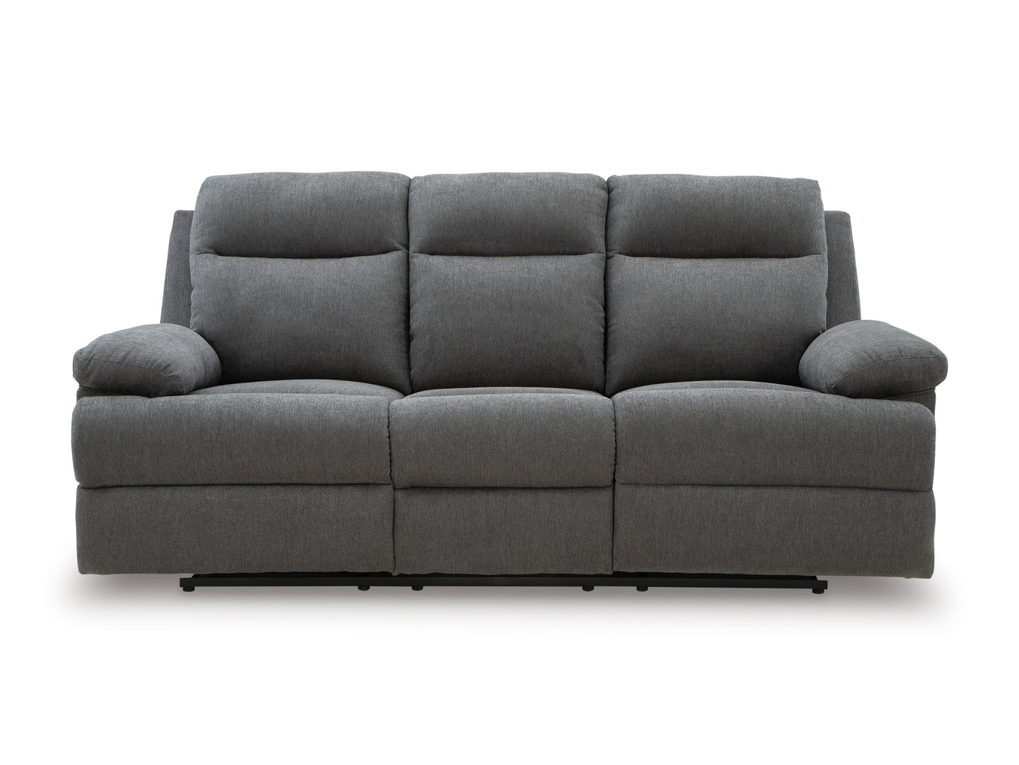 Side-Swipe Manual Reclining Sofa and Loveseat