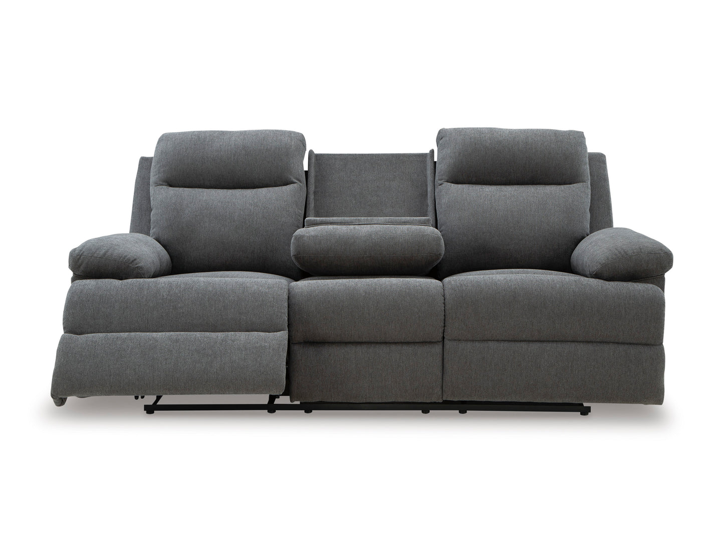 Side-Swipe Manual Reclining Sofa and Loveseat