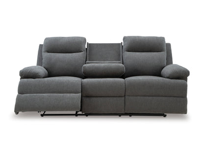 Side-Swipe Manual Reclining Sofa and Loveseat