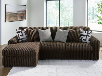 Midnight-Madness 2-Piece Sofa with Chaise
