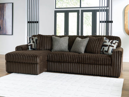 Midnight-Madness 2-Piece Sofa with Chaise