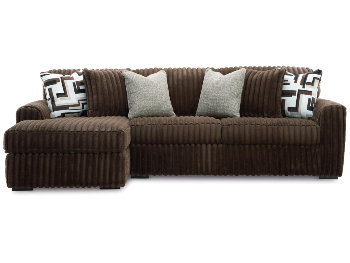 Midnight-Madness 2-Piece Sofa with Chaise