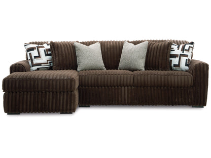 Midnight-Madness 2-Piece Sofa with Chaise