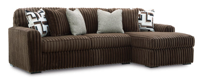Midnight-Madness 2-Piece Sofa with Chaise