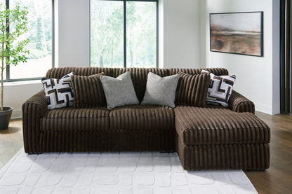 Midnight-Madness 2-Piece Sofa with Chaise