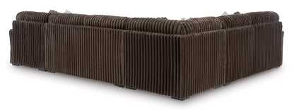 Midnight-Madness 4-Piece Sectional with Chaise