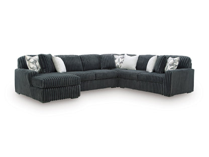 Midnight-Madness 6-Piece Modular Sectional with Chaise