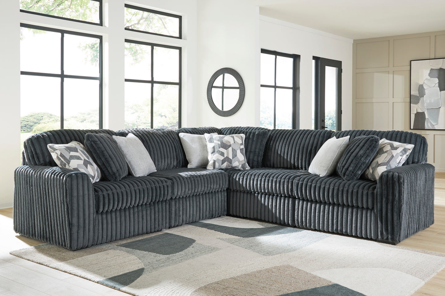 Midnight-Madness 5-Piece Modular Sectional