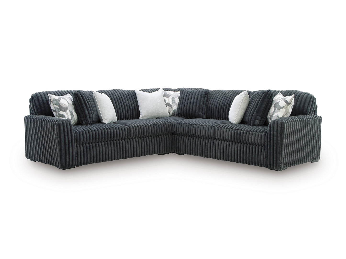 Midnight-Madness 5-Piece Modular Sectional