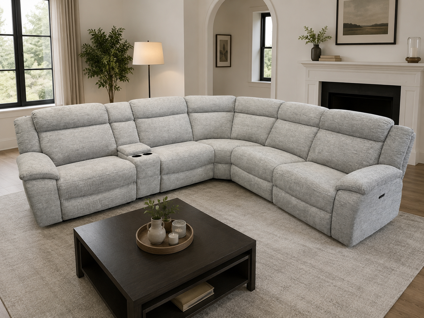 North Reclining Sectional