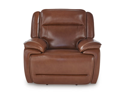 Healy Pier Dual Power Leather Reclining Chair