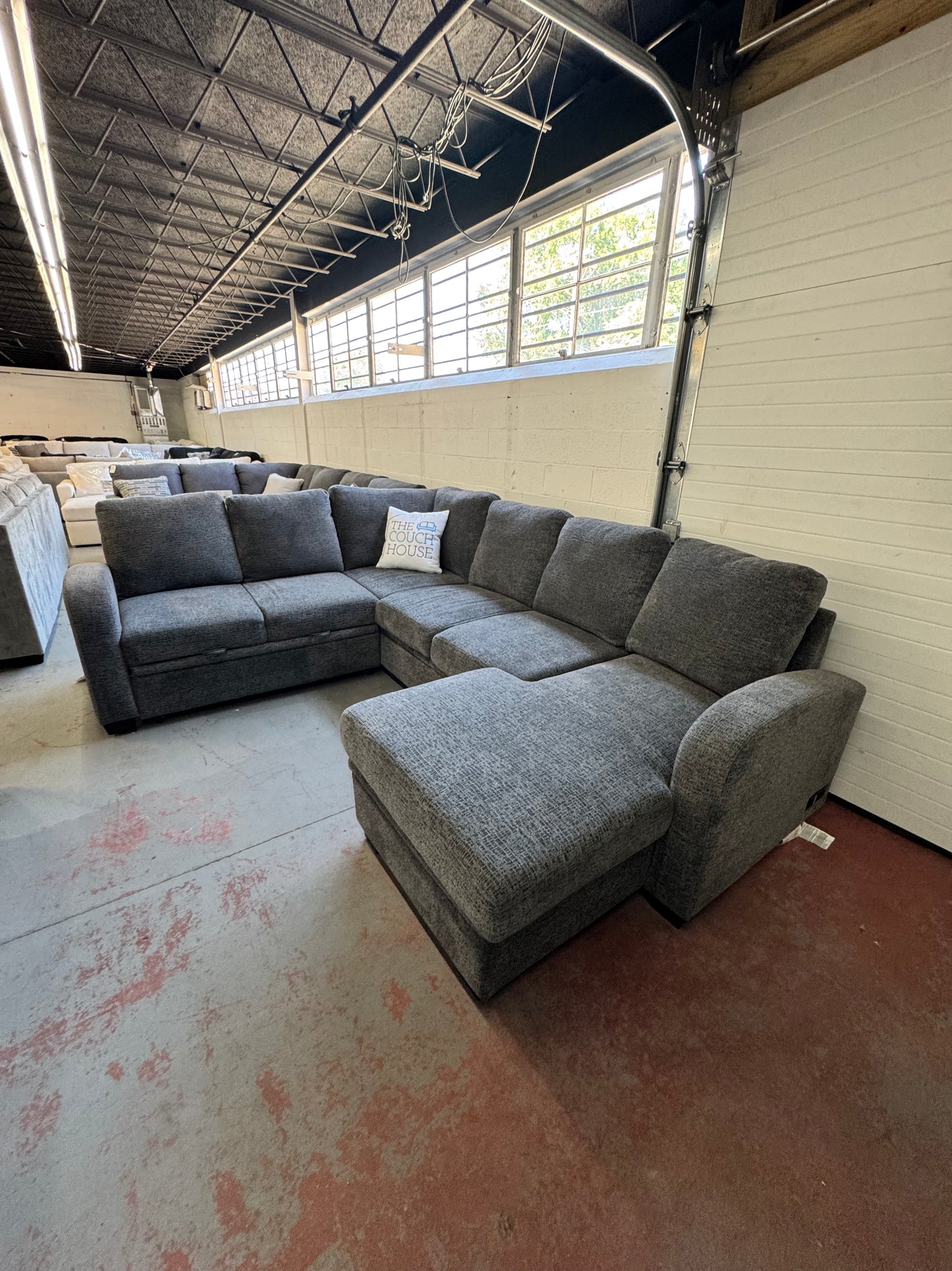 Coddle Aria Sleeper Sectional with Reversible Chaise and Storage