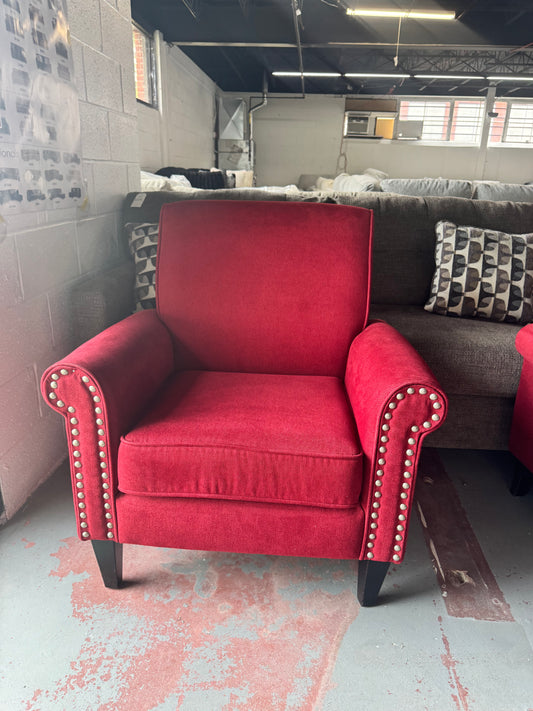 Red Fabric Chair