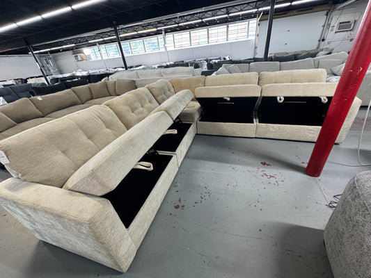 Modular Spa Beige Sectional