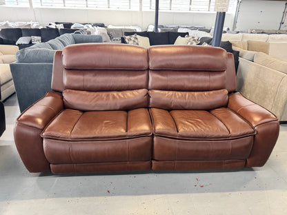 Rhodes Leather Power Reclining Sofa
