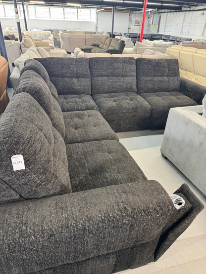 Slider Bob Black Power Sliding Sectional